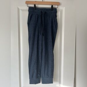 Dark Gray Blue Jogger Pants